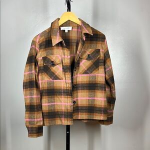 BB Dakota by Steve Madden Brown Utility Jacket